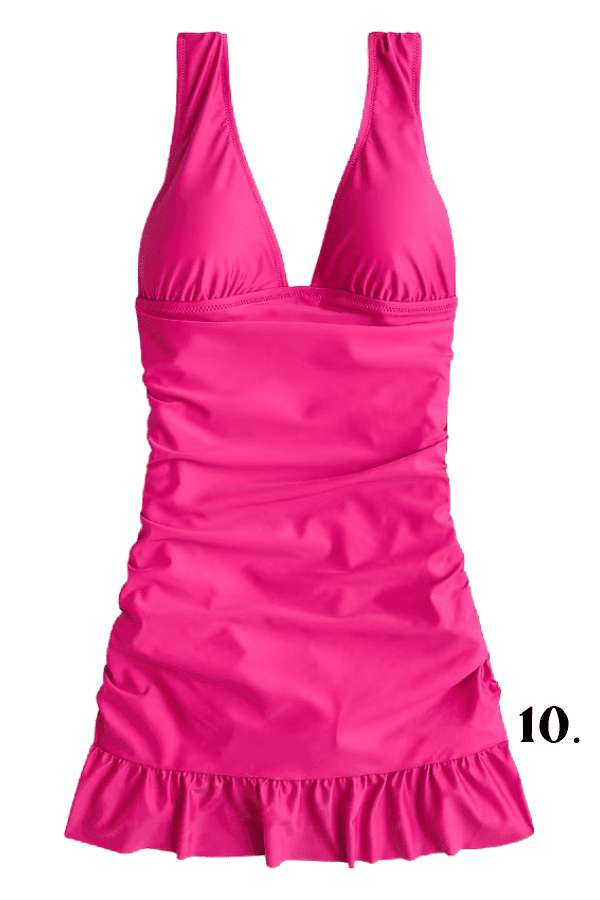 Swimsuit Bra Support Thigh Coverage