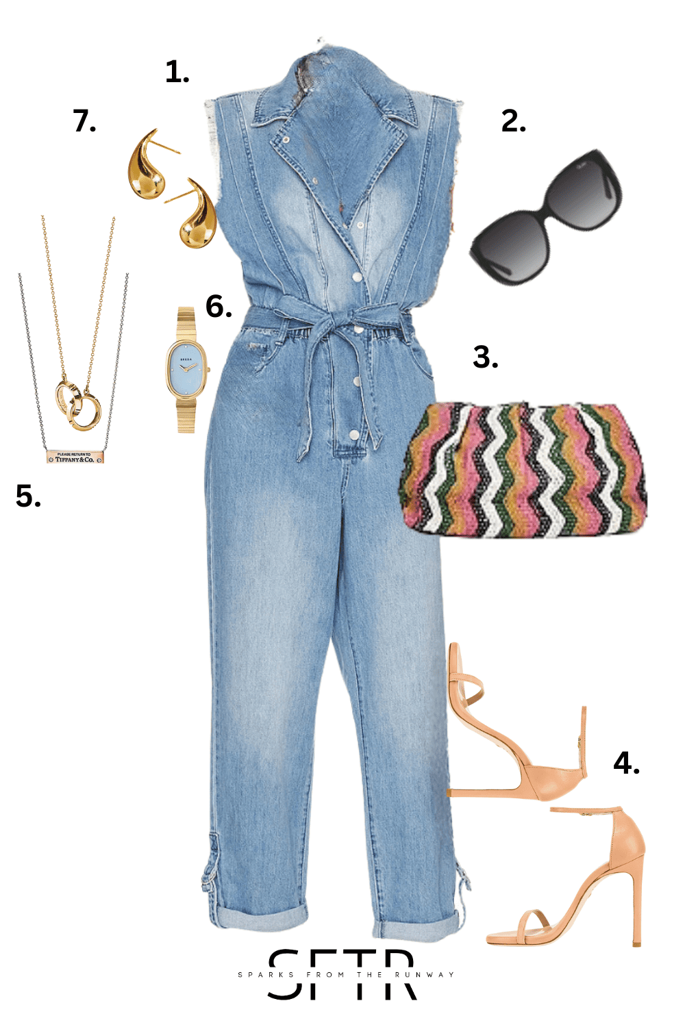 What to wear this summer denim jumpsuit