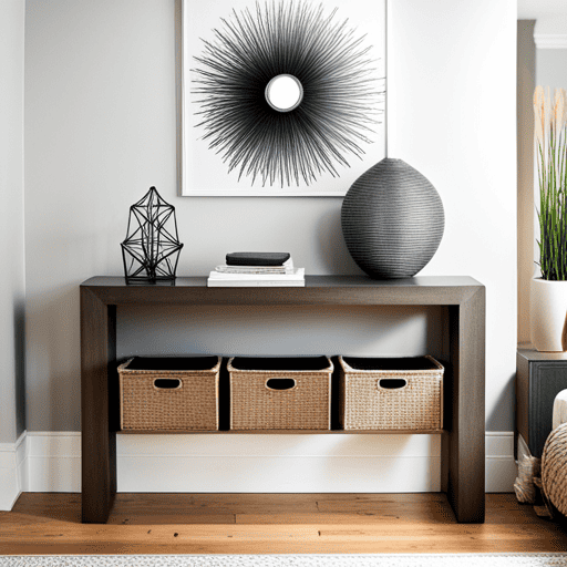 entryway console decor ideas