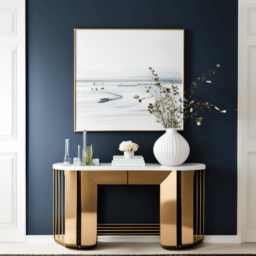 decorating ideas for console table