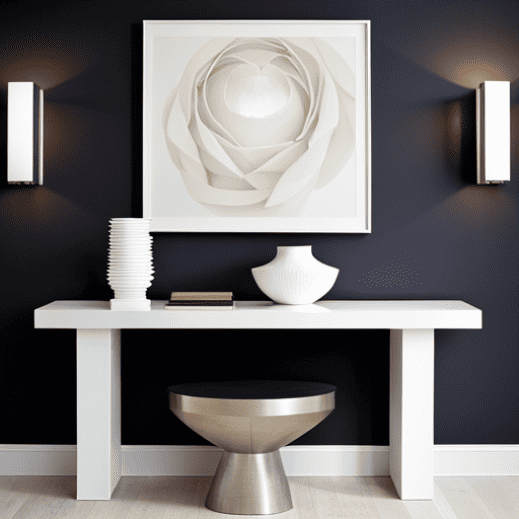 entryway console decor ideas