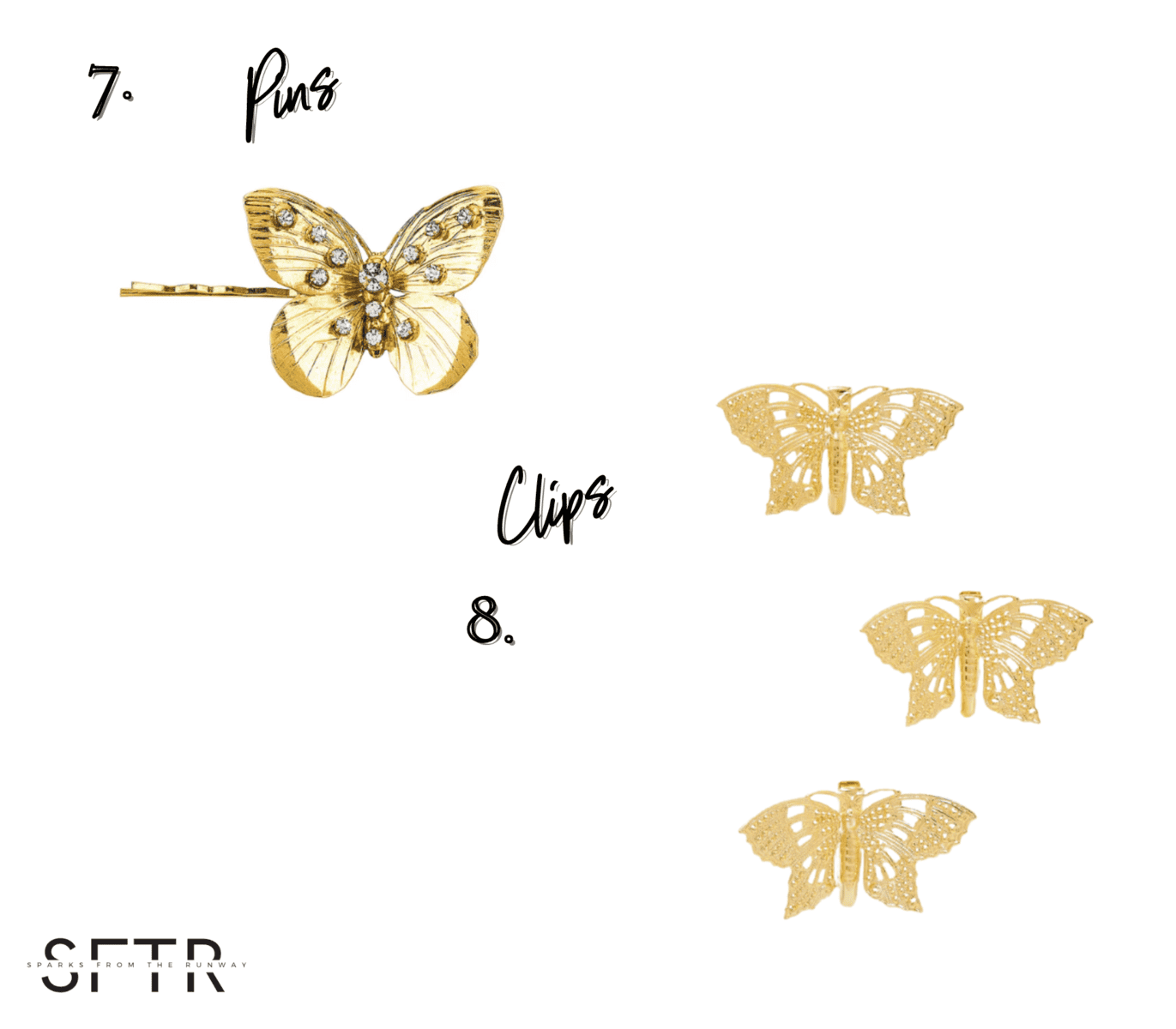 Butterfly clip