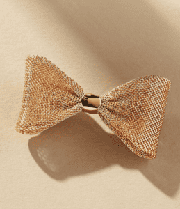 Gold Bow Brooch Trend