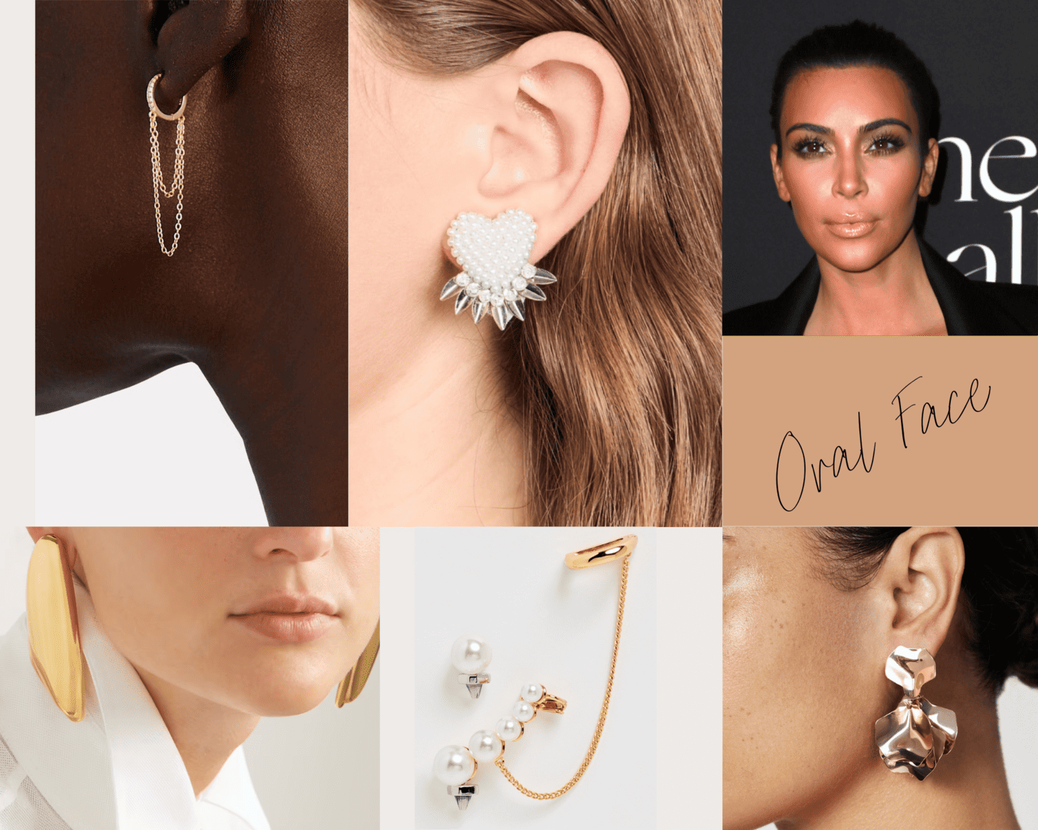 best earrings for oval shaped faces