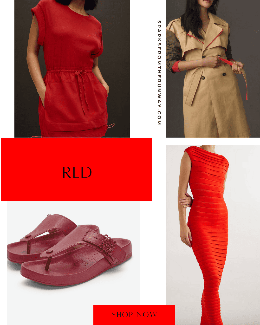 how to wear red 2024