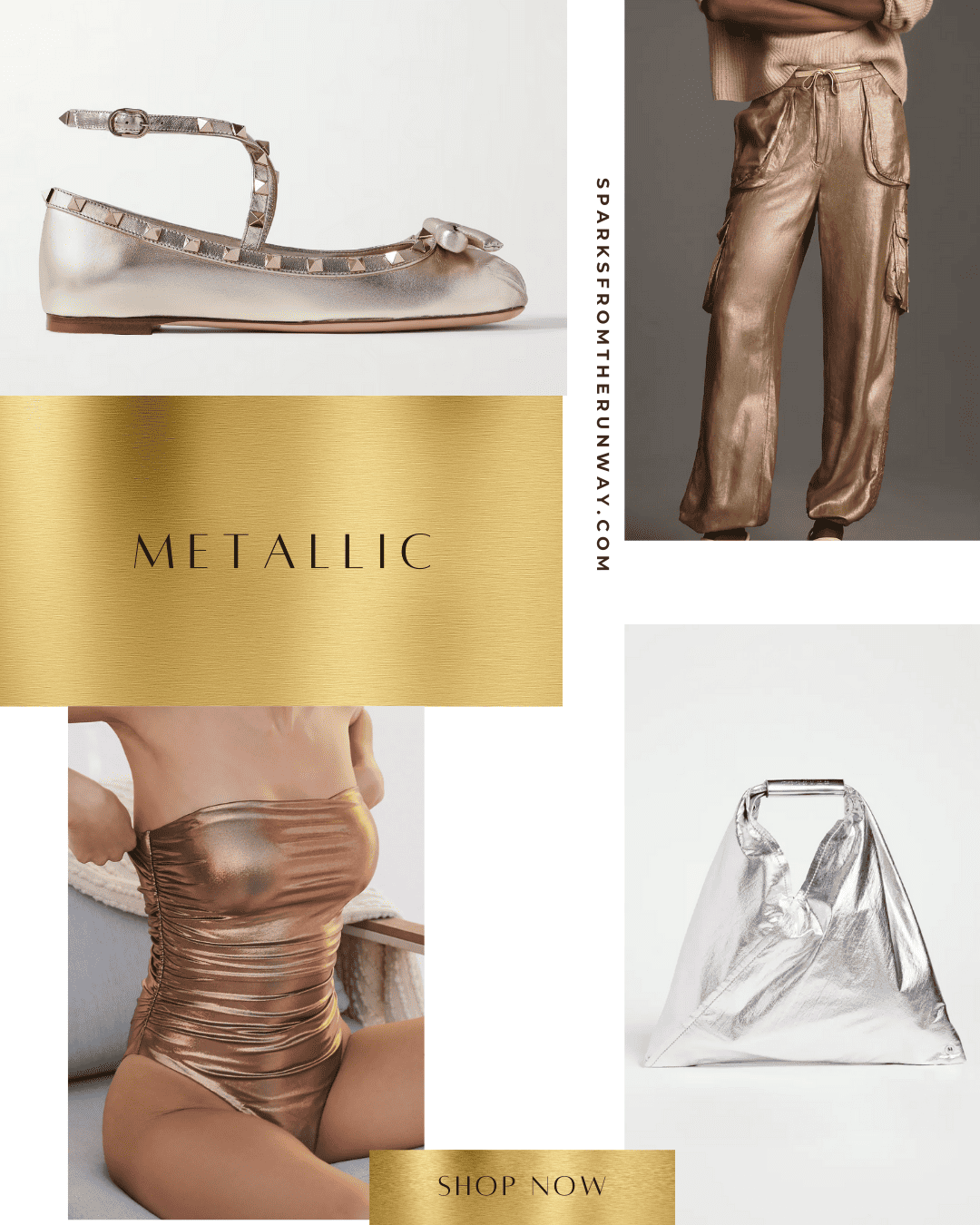 Metallic How to wear metallic 2024